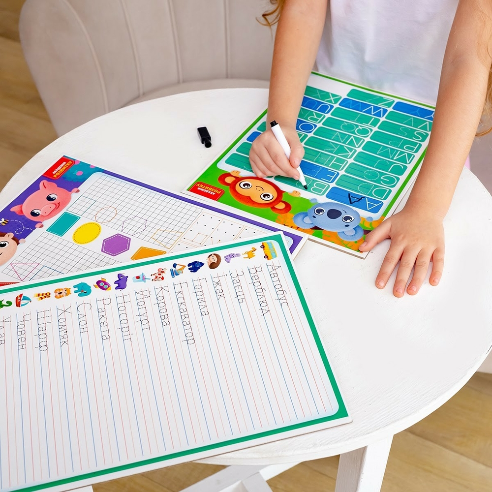 Фото, Відеоогляди дошка-тренажер «english» vt5010-28