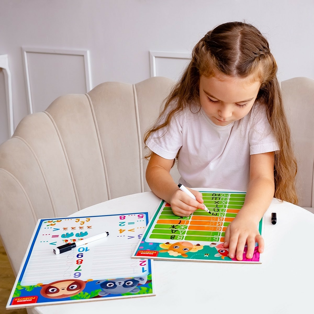 Фото, Відеоогляди дошка-тренажер «абетка» vt5010-25