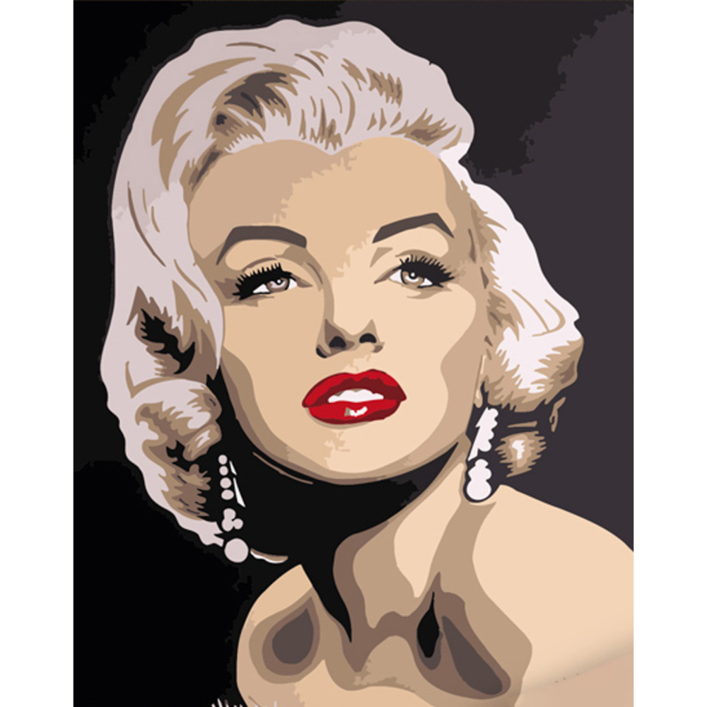 Фото, Видеообзоры картина за номерами strateg преміум спокуслива мерлін розміром 40х50 см (dy379)