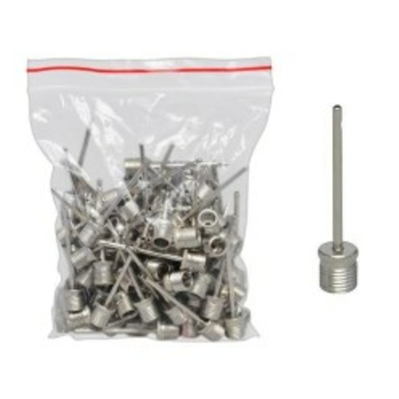 Голка MS 0422  (10000шт) для надувания мячей, металл, 100шт, в кульке, 9-11-3см