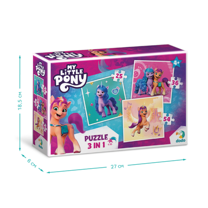 Фото, Відеоогляди пазл 3в1 dodo my little pony іззі та санні