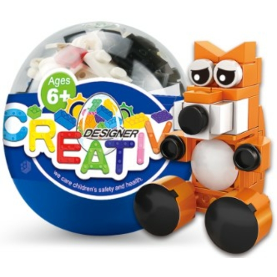 Конструктор wg01-8 капсульна міні звірюшка - щеня