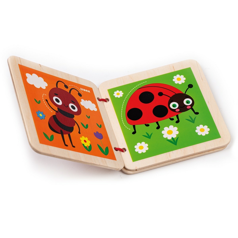 Фото, Видеообзоры дерев'яна книжечка «комахи» rw3033