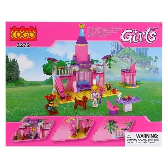 Отзывы  конструктор girls 3272 (палац) 178дет