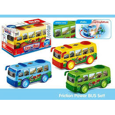 Автобус 202161М (288) 3 кольори, світло, звук, інерція, у коробці