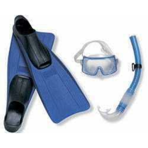 Набір 55958 (6шт) маска трубка ласты в