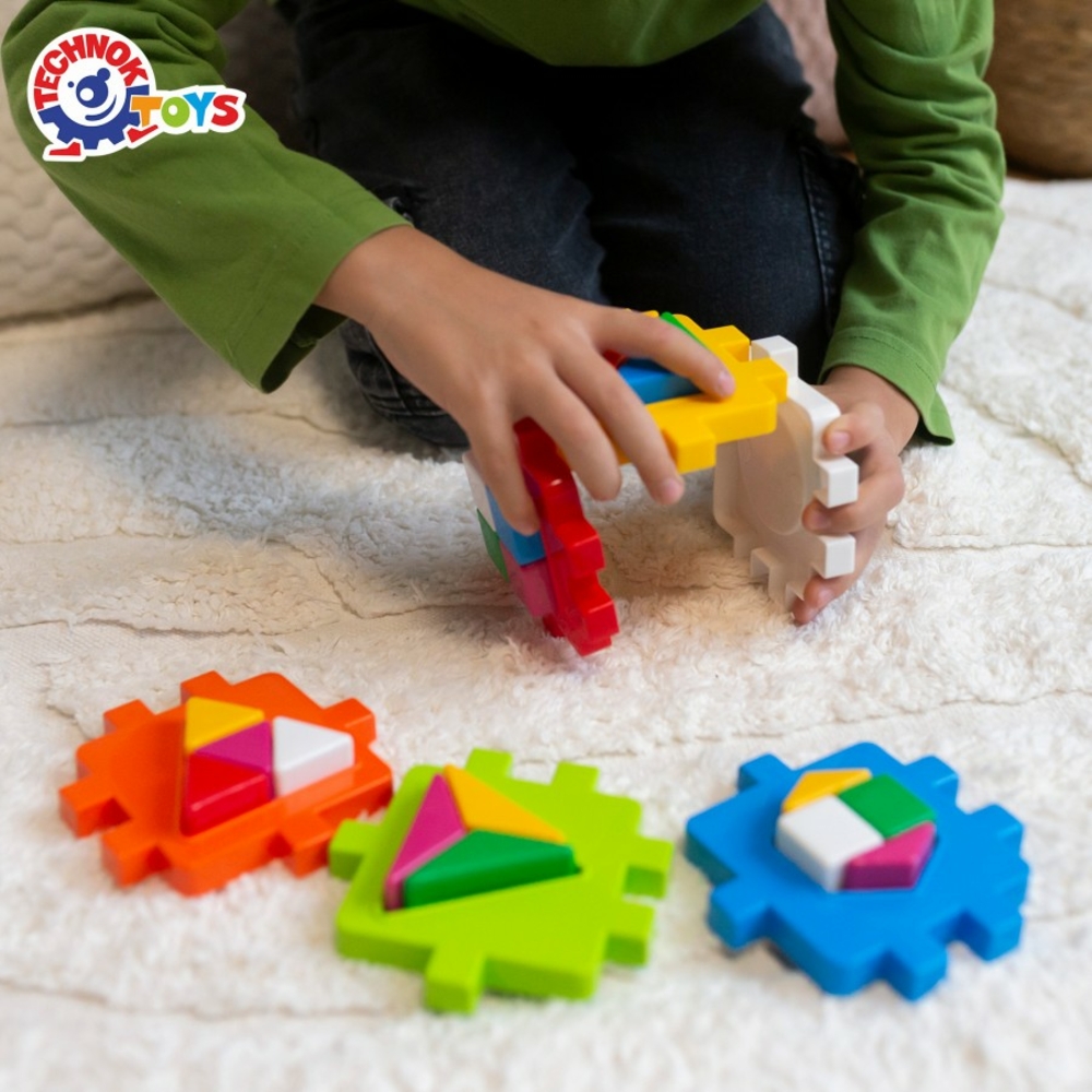 Фото, Відеоогляди іграшка куб "розумний малюк логіка 2 технок", арт.2469