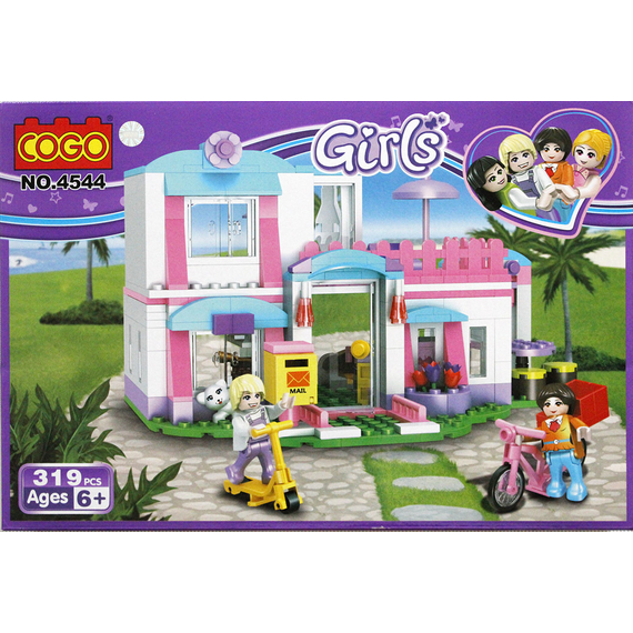 Конструктор COGO Girls 4544 (вілла) 319 деталей