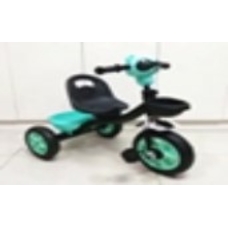 Дитячий триколісний велосипед трицикл Kids tricycle, 2 кошика світло музика різні кольори