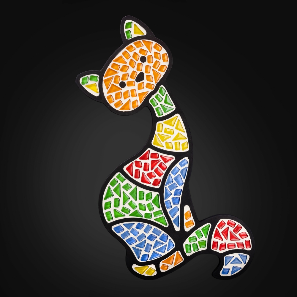 Фото, Відеоогляди набір для творчості скляна мозаїка «кіт» mosaaro ma3002