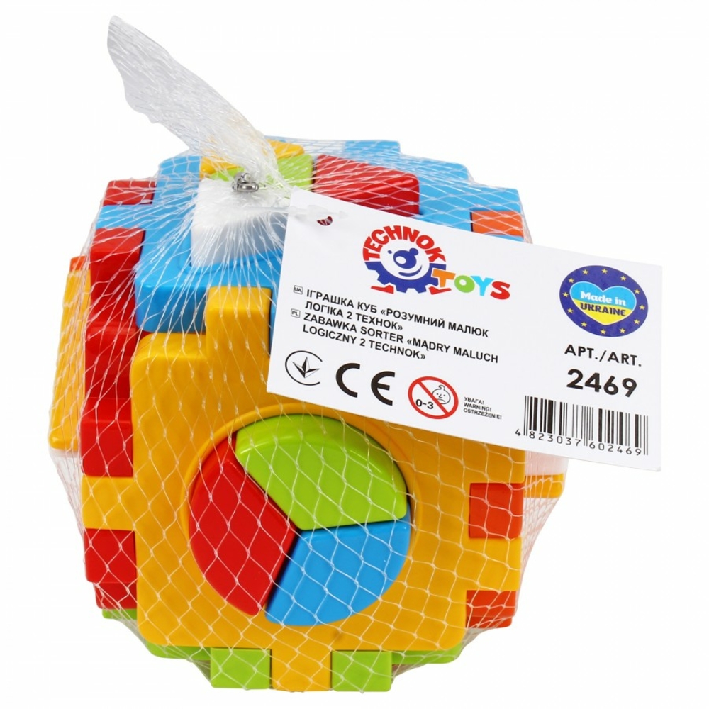Фото, Відеоогляди іграшка куб "розумний малюк логіка 2 технок", арт.2469