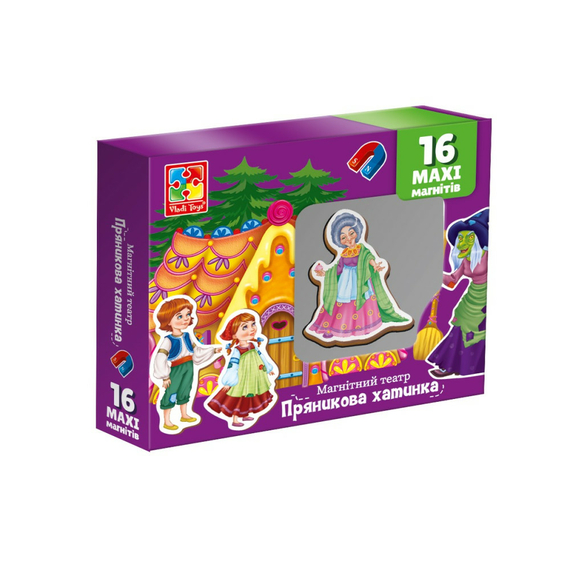 Магнітний театр «Пряникова хатинка» VT3206-54