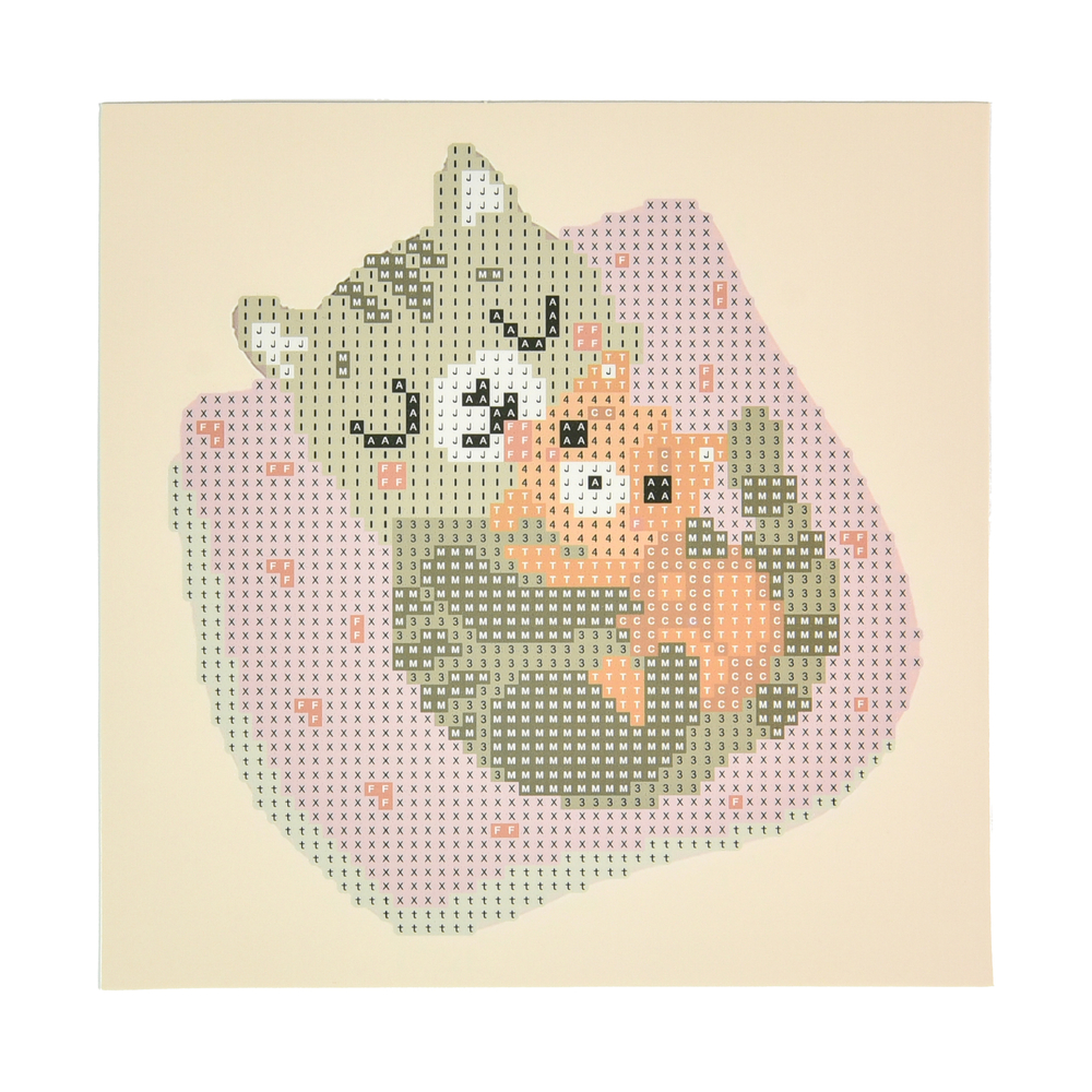 Фото, Видеообзоры алмазна мозаїка strateg преміум кішка з кошеням на паперовій основі розміром 18х18 см (jub14410)