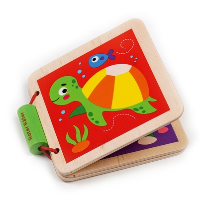 Фото, Відеоогляди дерев'яна книжечка «морські жителі» rw3031