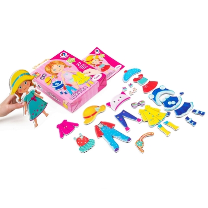Фото, Видеообзоры гра магнітна одягалка «соня» vladi toys vt3702-07
