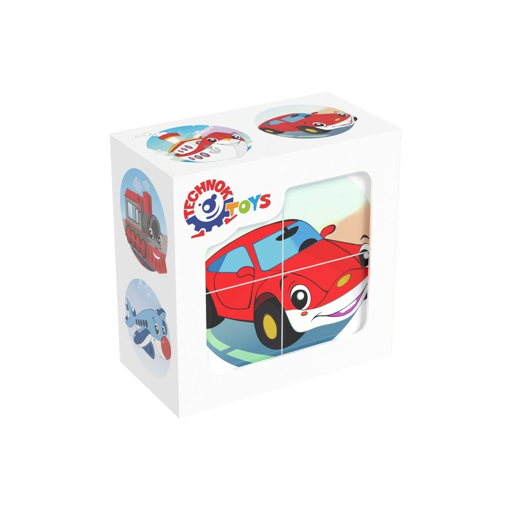 Фото, Відеоогляди іграшка кубики "у світі техніки технок", арт.1769