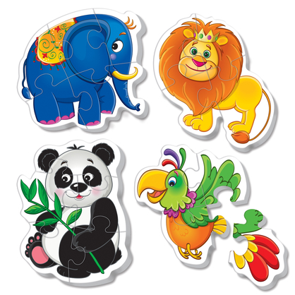 Фото, Видеообзоры бебі пазли "зоопарк" vt1106-85