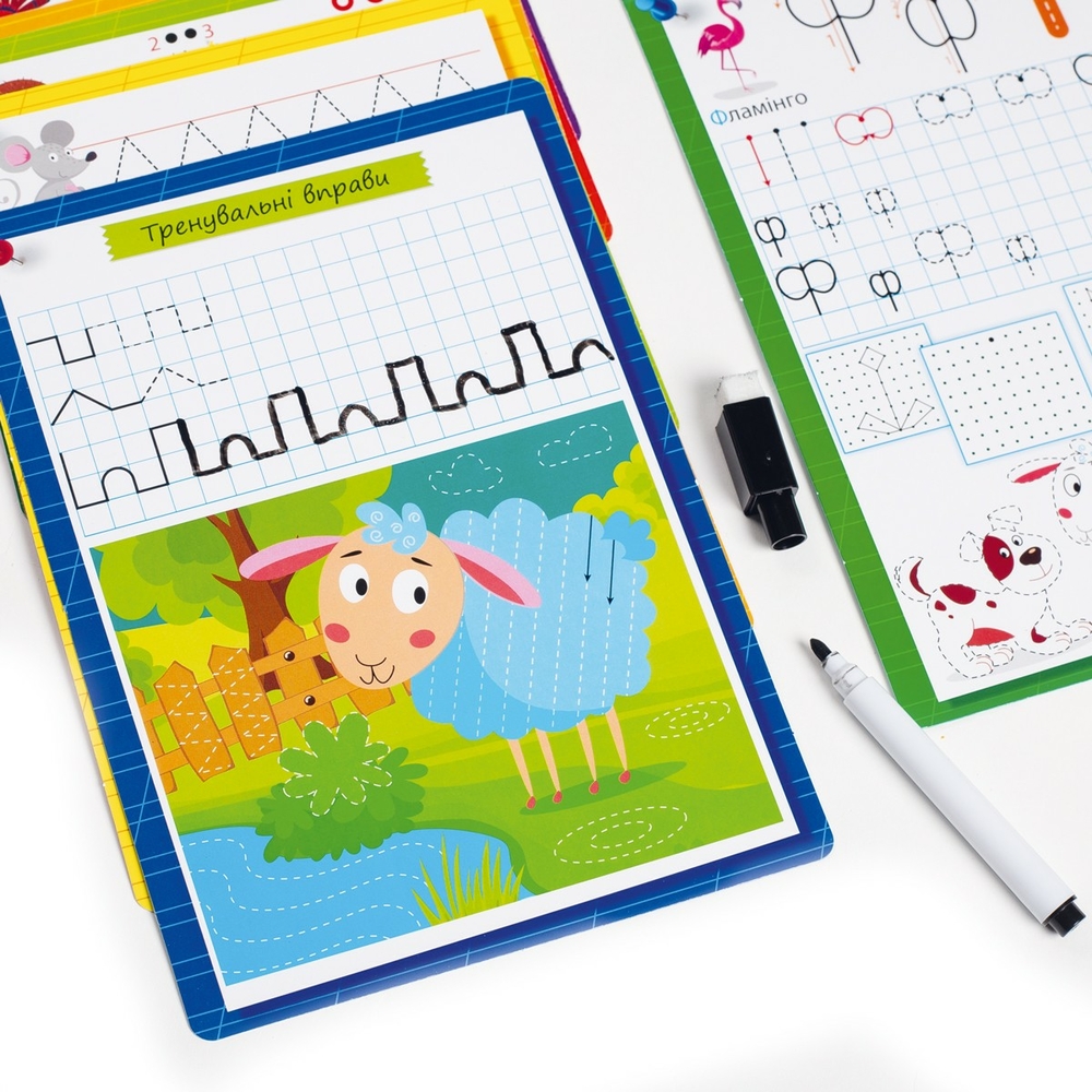 Фото, Видеообзоры гра настільна «готуємось до школи: абетка» vt5010-21