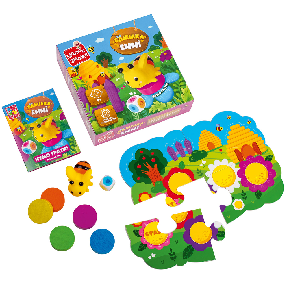 Фото, Видеообзоры гра настільна «бджілка еммі» vt2100-21