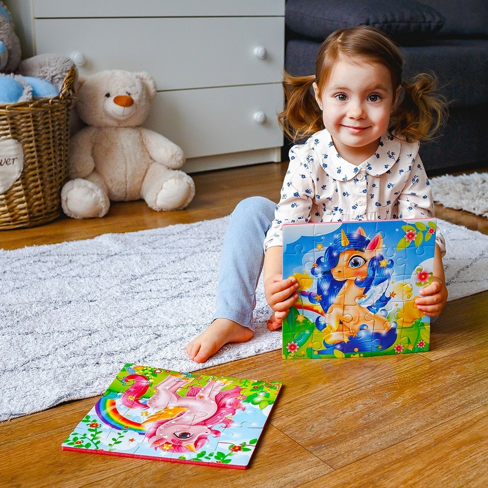 Фото, Видеообзоры м’які пазли «єдиноріг» vt1109-07