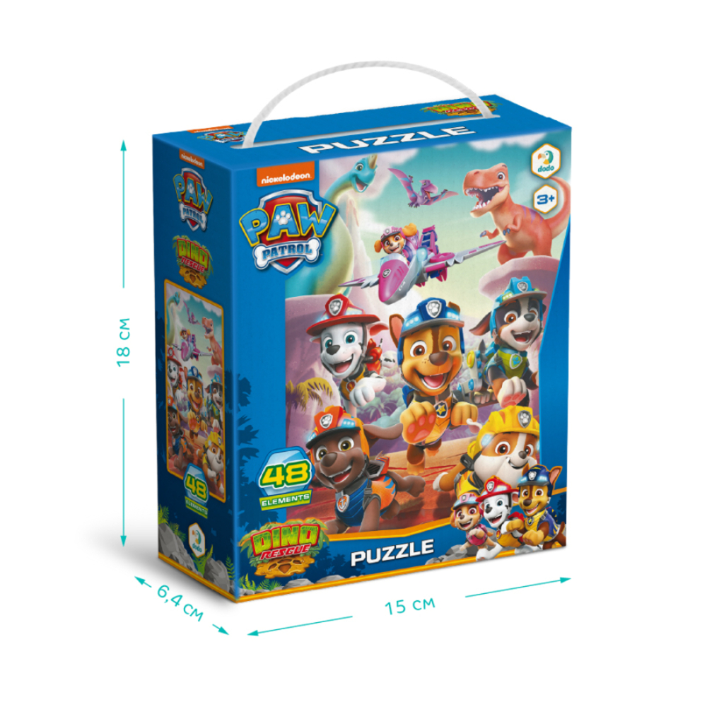 Фото, Відеоогляди пазл dodo paw patrol dino rescue