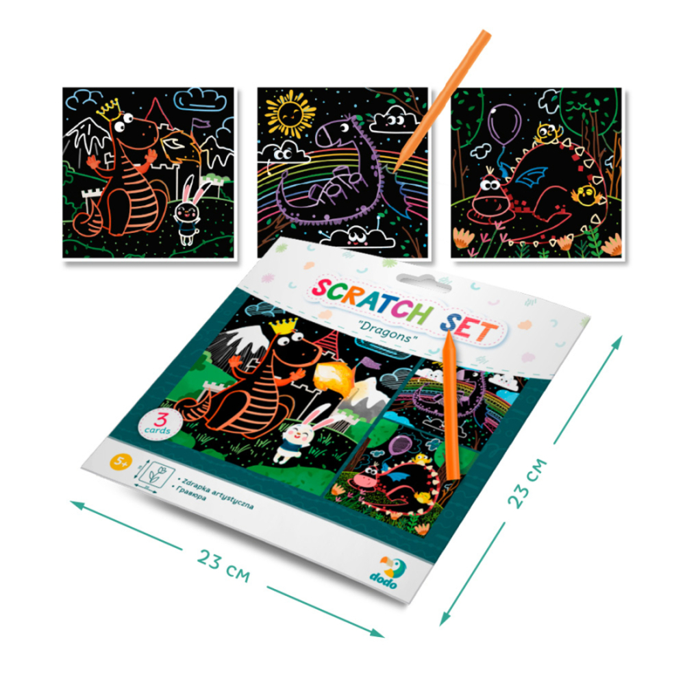 Фото, Відеоогляди набір гравюр dodo дракони, русалки, космос, феї