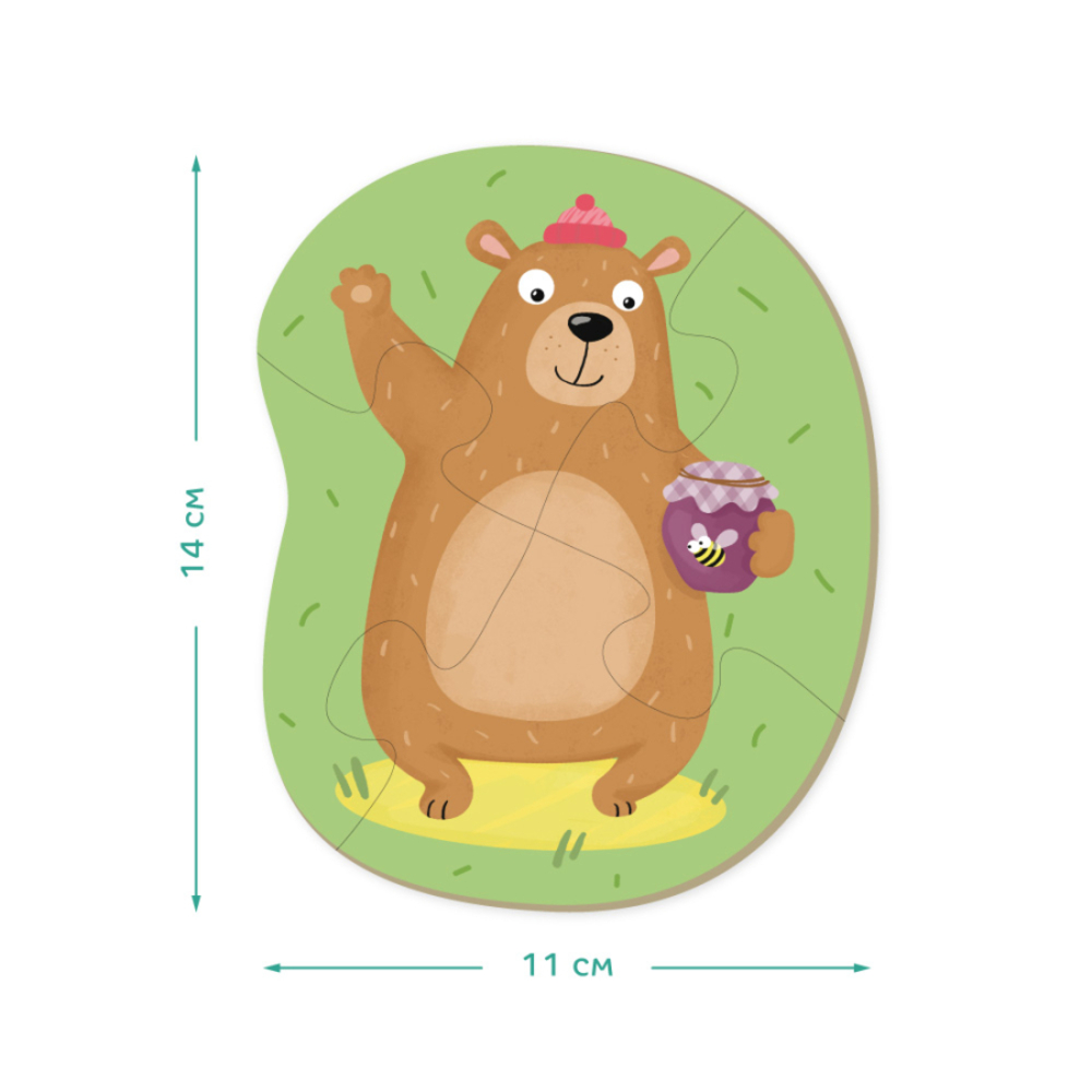 Фото, Відеоогляди пазл dodo лісові тварини