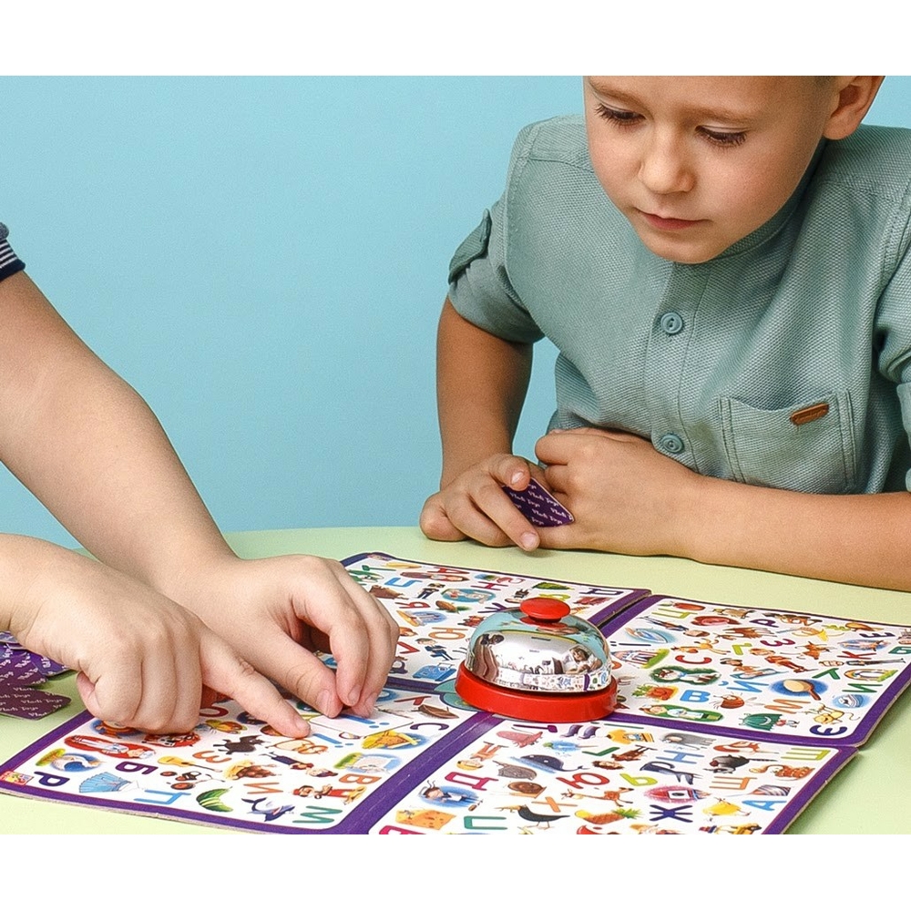 Фото, Видеообзоры гра зі дзвоником «гостре око. абетка» vt8010-14