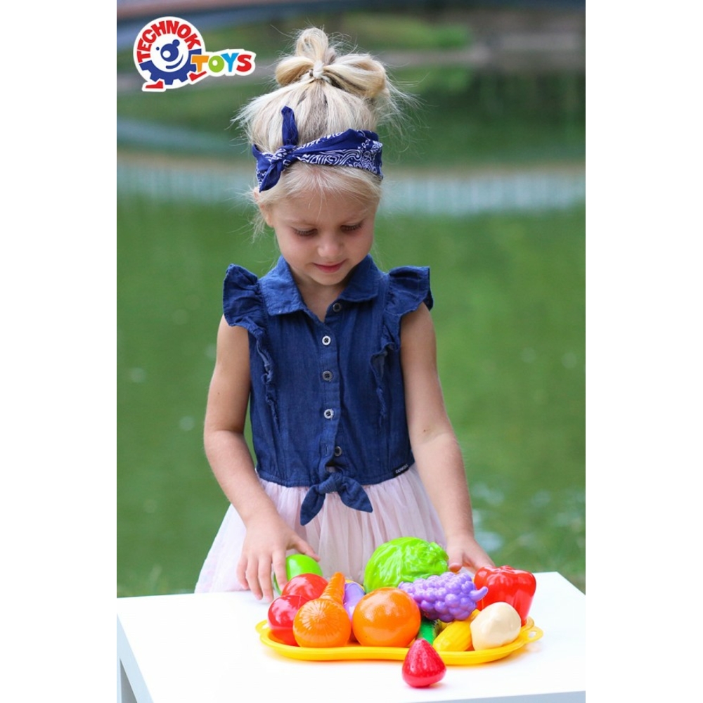 Фото, Видеообзоры іграшка "набір фруктів технок", арт.5309