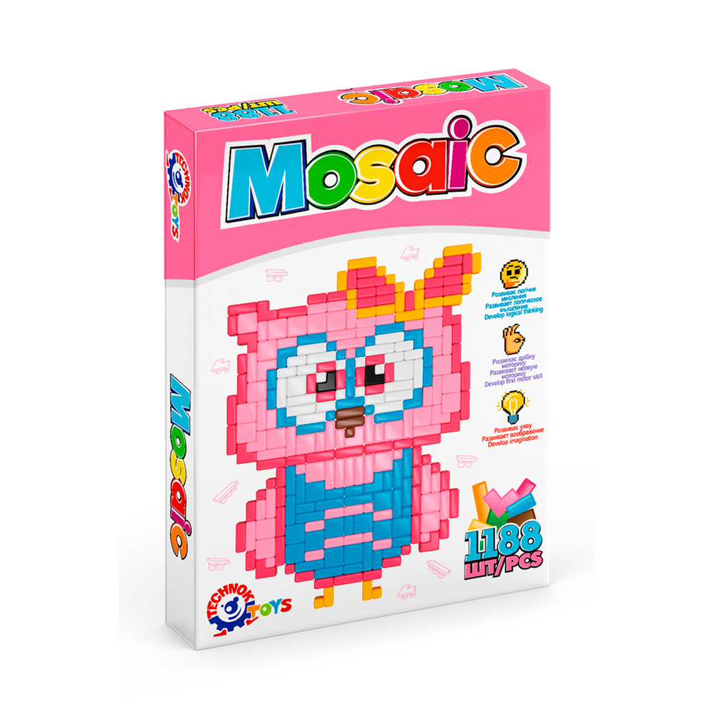 Фото, Видеообзоры іграшка "мозаїка технок", арт. 7020