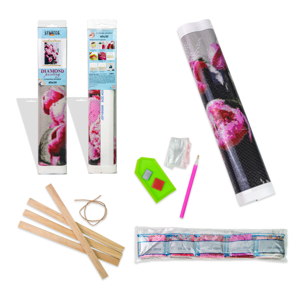 Фото, Відеоогляди алмазна мозаїка strateg преміум ранкова кава без підрамника розміром 40х50 см  (jsfh85899)