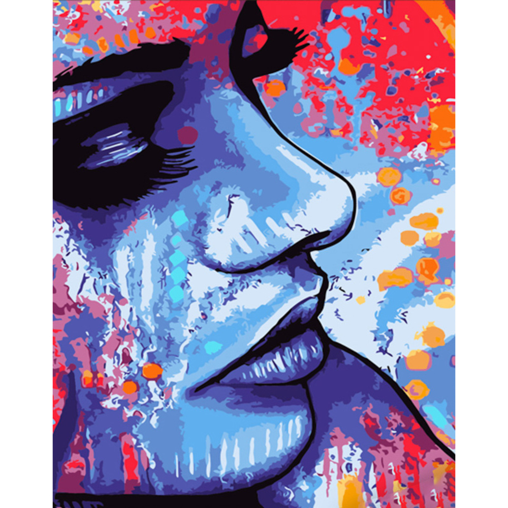 Фото, Видеообзоры картина за номерами strateg преміум кольорова фантазія з лаком розміром 40х50 см (dy385)