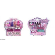 Косметика MNY-90018/90019 (60/2) 2 види, лаки для нігтів, розділювач, пилочка, тіні, в слюді