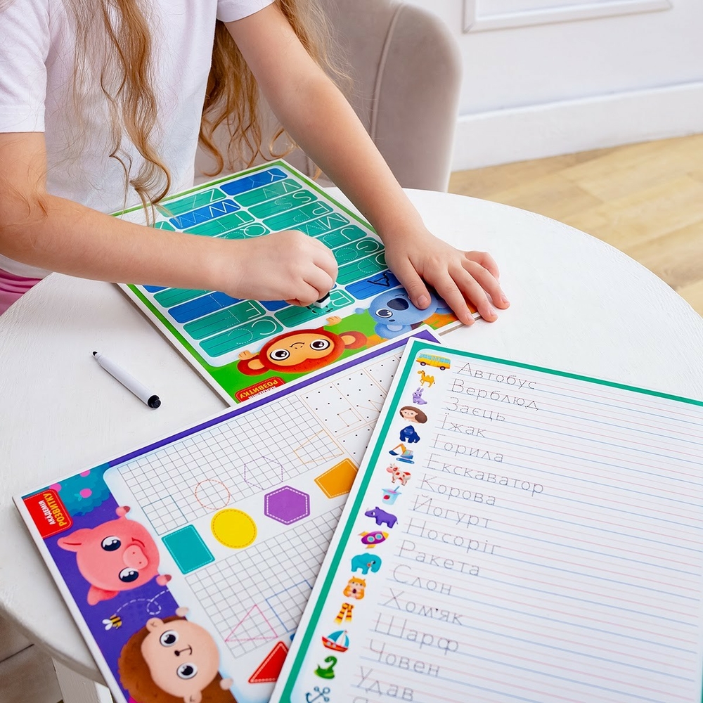 Фото, Видеообзоры дошка-тренажер «фігури та форми» vt5010-27