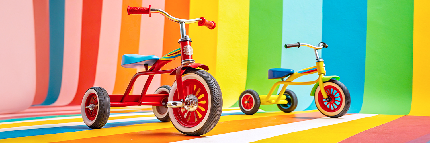 Беговелы: первый шаг к самостоятельности и равновесию