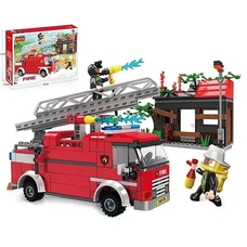 Конструктор Cogo "пожежна машина" (411 деталей) 3619