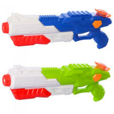 Водяний бластер MR 0194 (48шт) помпа, розмір великий, 40см, 2 кольори, кул