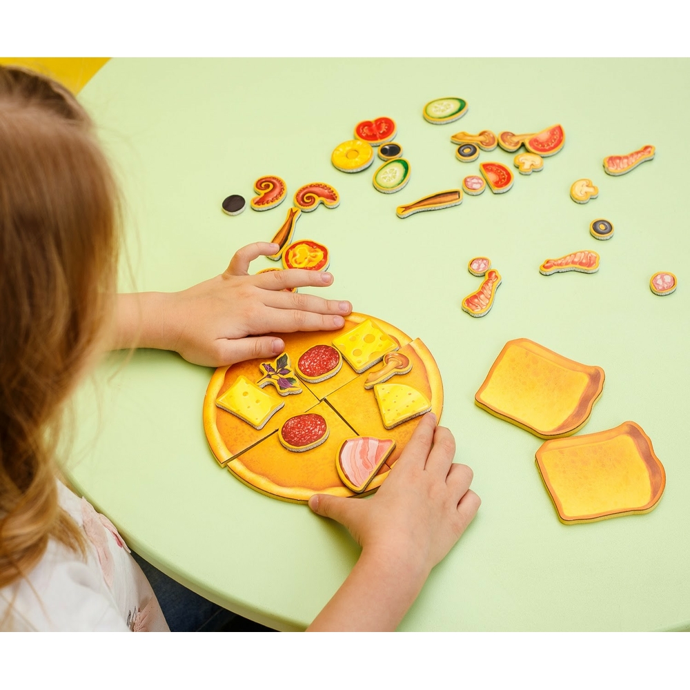 Фото, Відеоогляди гра магнітна «піца» vt3004-02