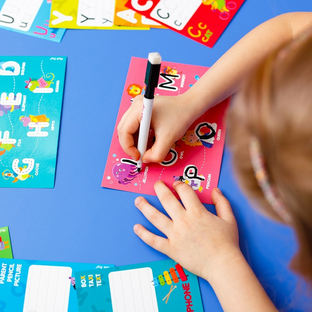 Фото, Видеообзоры гра з маркером «пиши та витирай. англійський алфавіт» vt5010-23