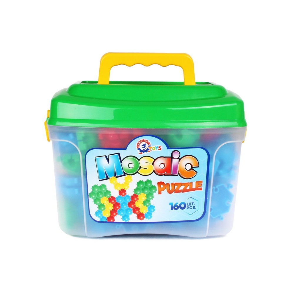 Фото, Видеообзоры іграшка мозаїка-пазли "килимок технок", арт.3626