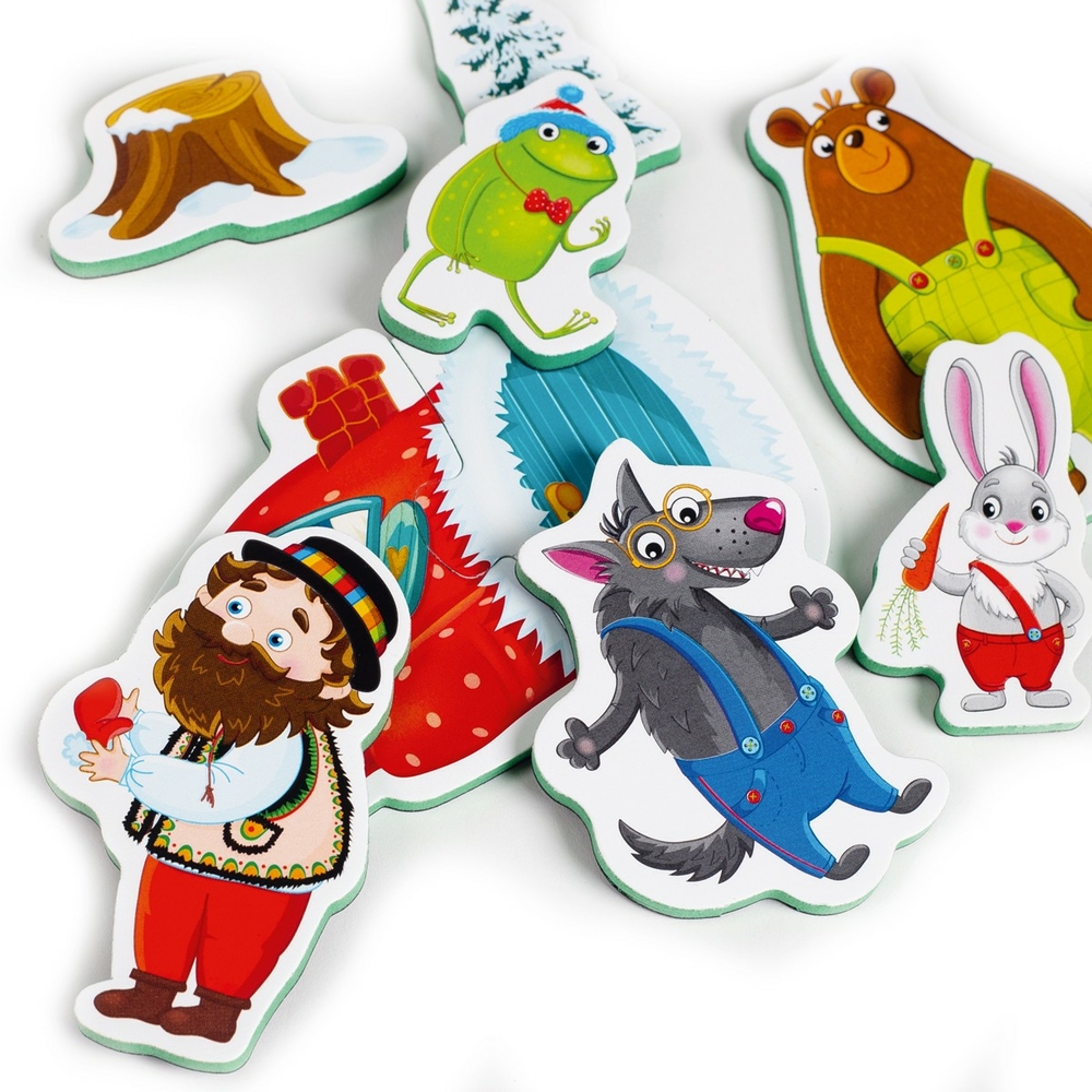 Фото, Видеообзоры магнітний театр "рукавичка" vt3206-28