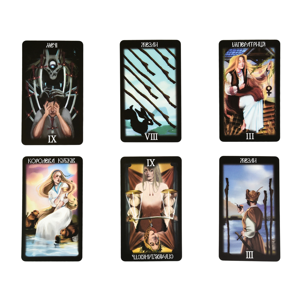Фото, Видеообзоры карти таро "таро українського міфу" strateg (30617)