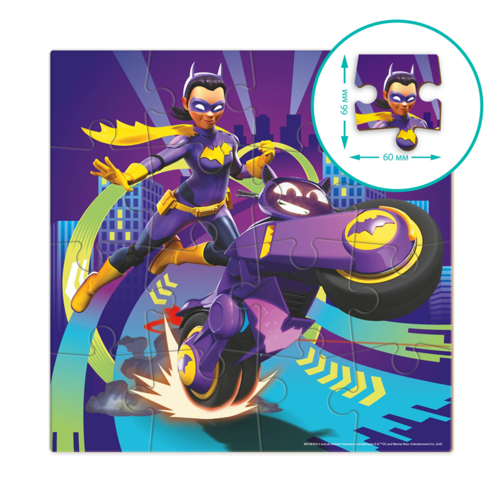 Фото, Видеообзоры пазл dodo batwheels мотоцикл бетгерл бібі