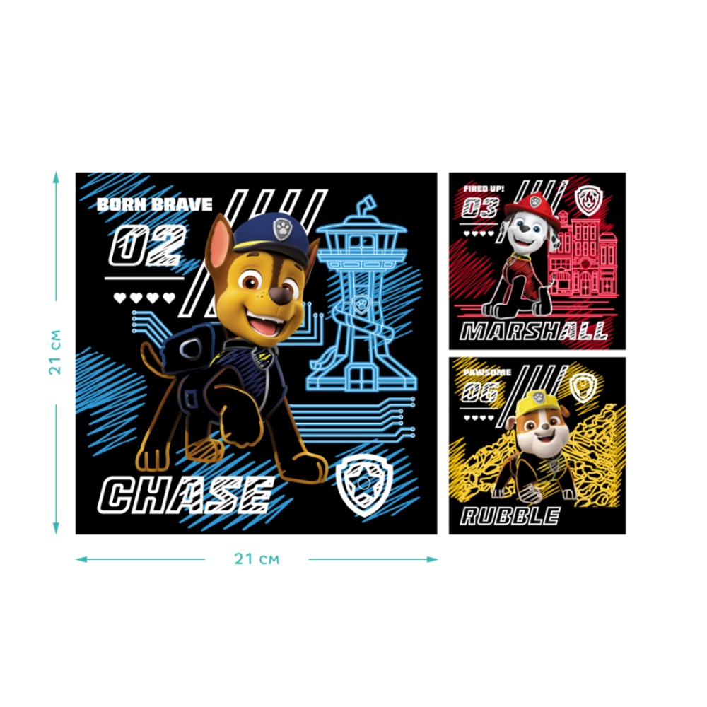 Фото, Відеоогляди набір гравюр dodo paw patrol друзі
