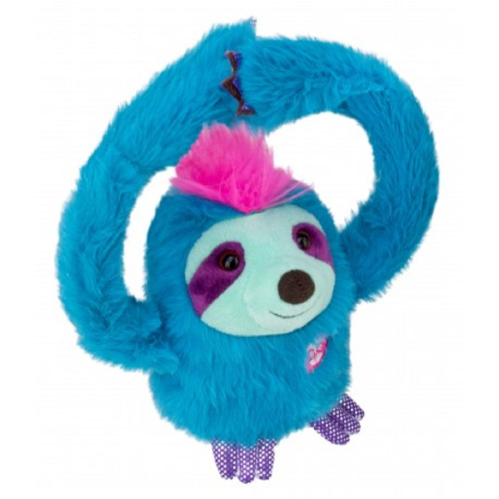 Фото, Видеообзоры інтерактивна м'яка іграшка party pets лінивець голубого кольору
