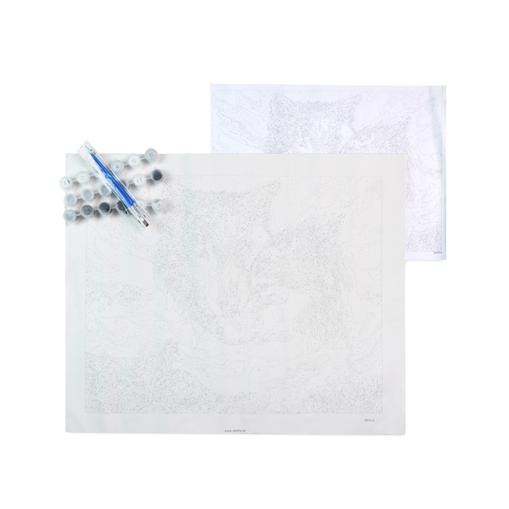 Фото, Відеоогляди картина за номерами strateg  поп-арт єнотики без підрамника розміром 40х50 см (br006)