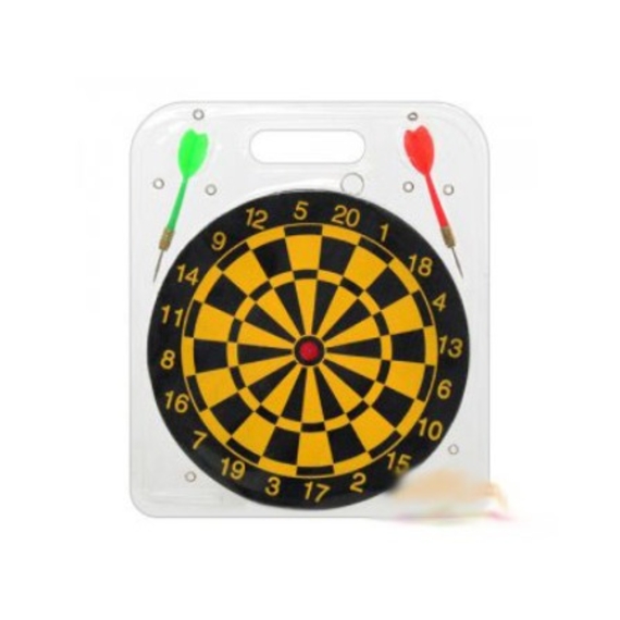 Дартс MS 0580 (72шт) двусторонний, 22см, 2 дротика, в слюде, 30-26см