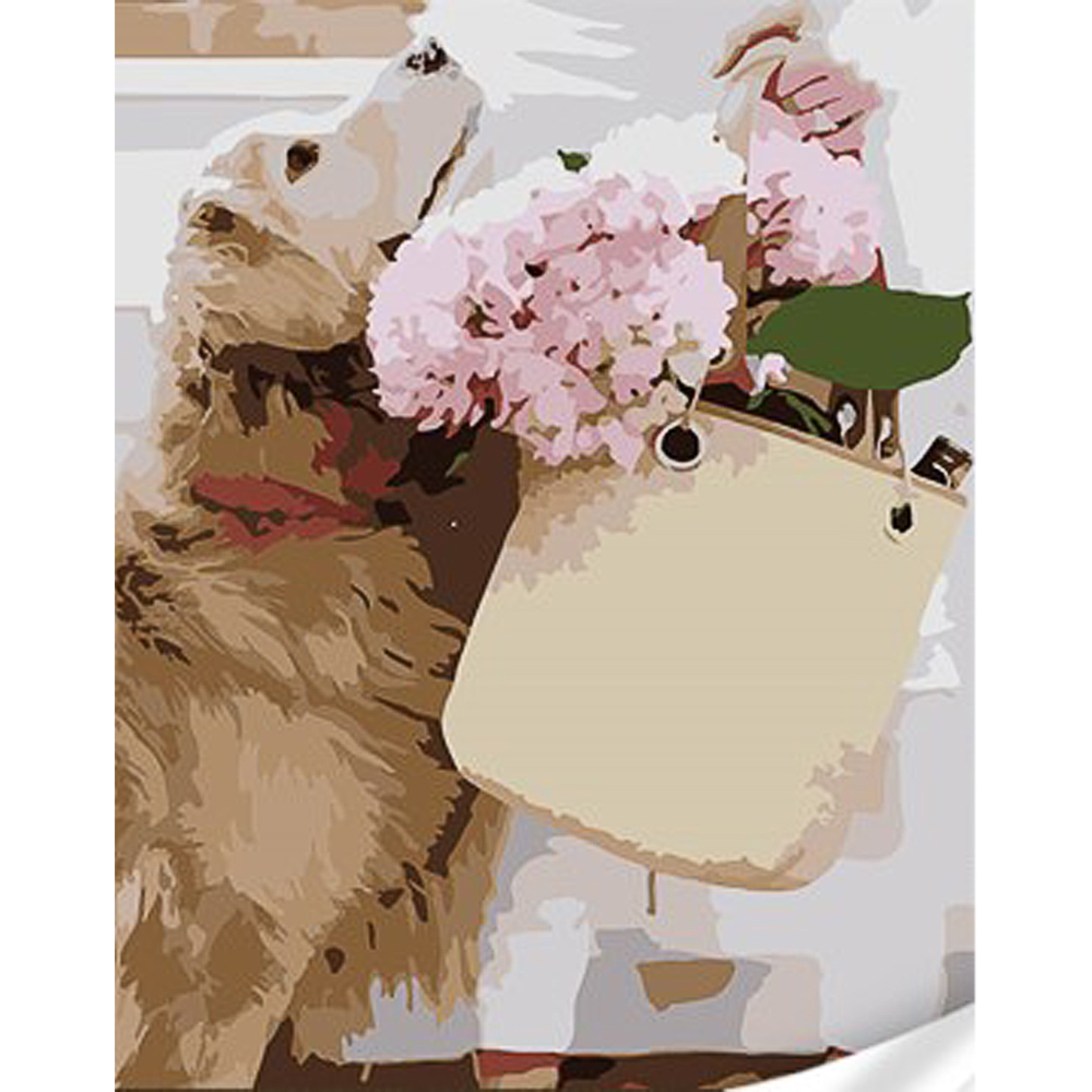 Фото, Відеоогляди картина за номерами strateg преміум неочікувана зустріч з лаком та з рівнем розміром 30х40 см (ss1127)