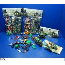 Військовий набір 2010B2 (72шт / 2) машинки, солдатики, зброю, в пакеті 29см