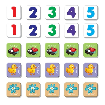 Фото, Видеообзоры гра магнітна «рахуємо до 5» vt5900-03